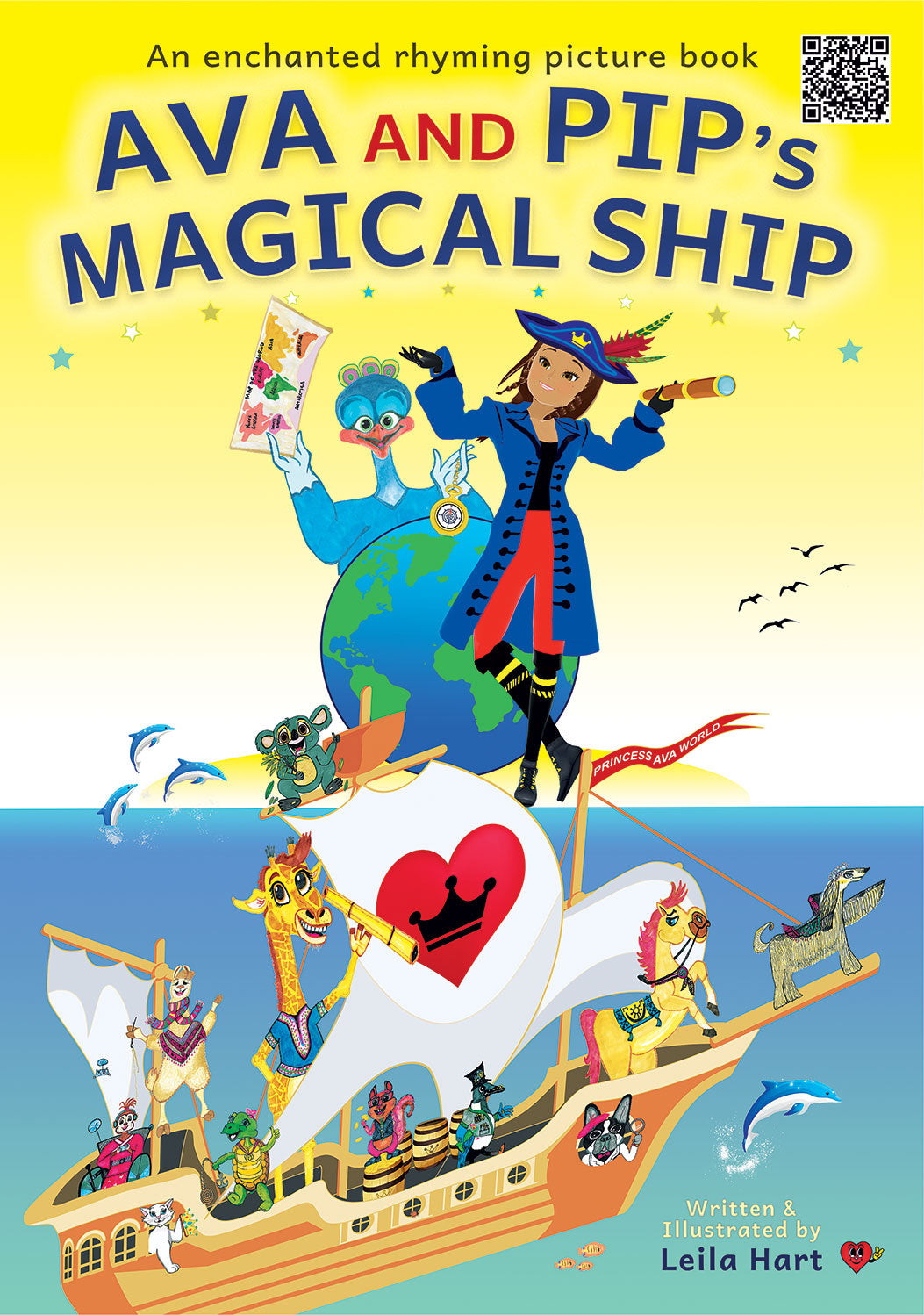 Ava and Pip's Magical Ship - The epic illustrated children's picture book of Pirate Princess Ava World